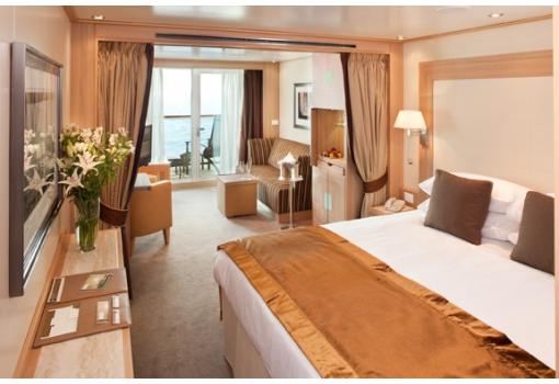 Una de las exclusivas Suites con balcón